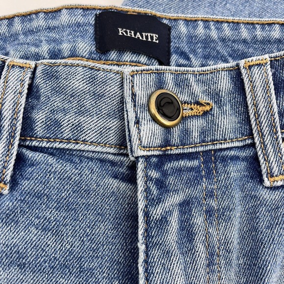 KHAITE Blue Straight Leg Jeans - Picture 7 of 12